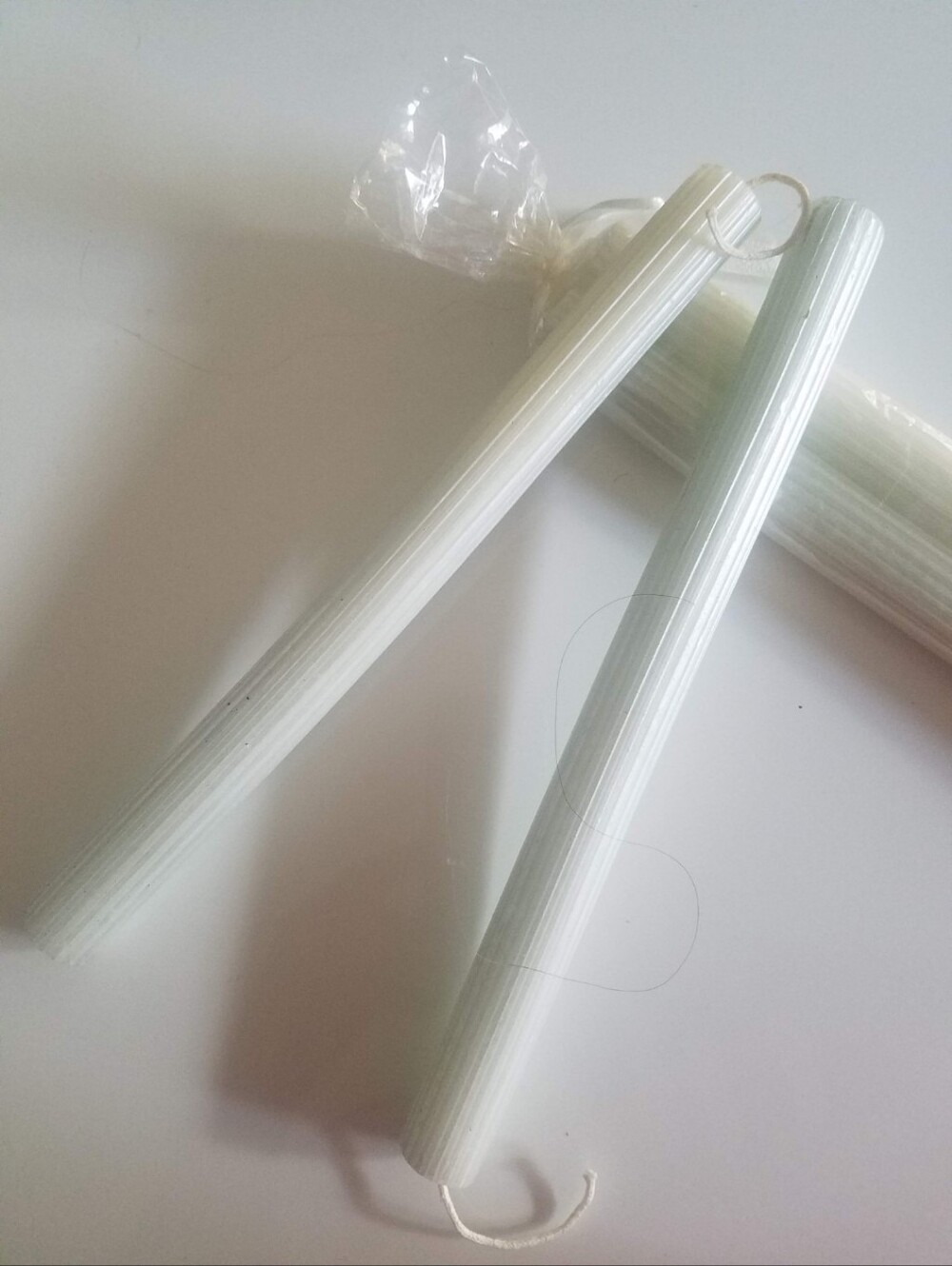 New Illuminations Set of Dinner Candles Taper mint